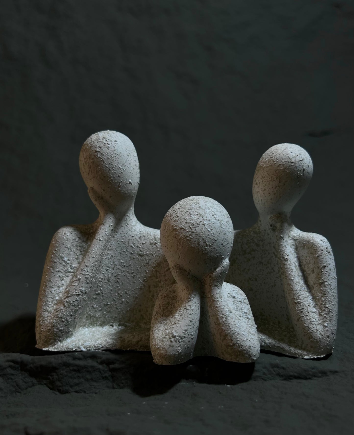 Thinker Family Statues