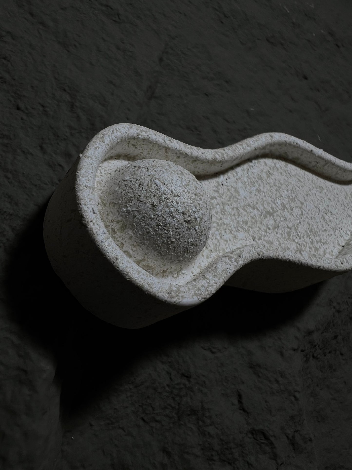 Wavey Shaped Incense Holder