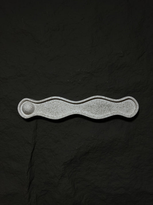 Wavey Shaped Incense Holder